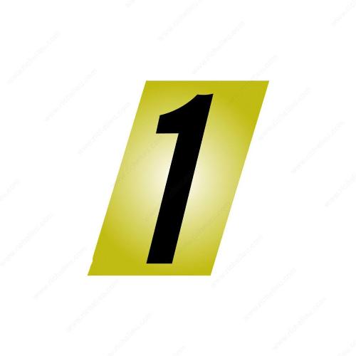Richelieu 1001493 Aluminum House Numbers Letters by Metal-Stik