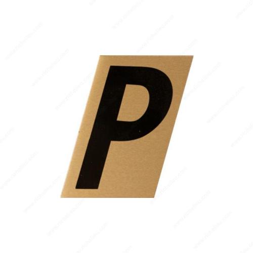 Richelieu 1001787 Metal-Stik Aluminum House Numbers Letters