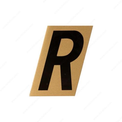 Richelieu 1001809 Aluminum House Numbers Letters by Metal-Stik