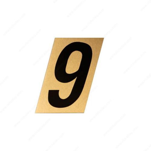 Richelieu 1002074 Aluminum House Numbers Letters by Metal-Stik