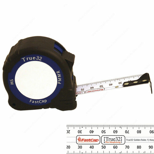 Richelieu 916532 Metric True 32 Pro Carpenter Tape Measure Left/Right Hand
