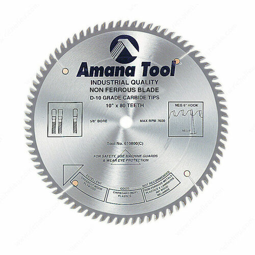 Richelieu AT510801C Non-Ferrous Metal Saw Blades
