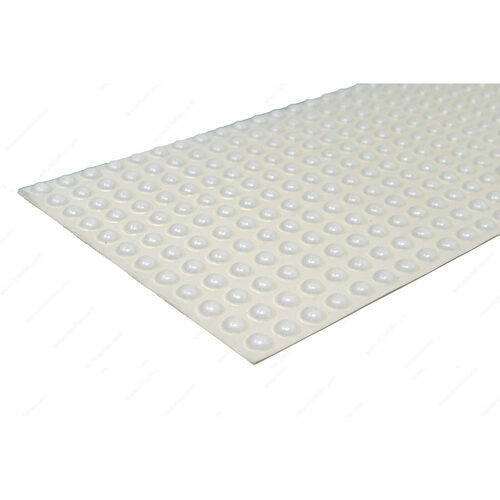 Richelieu 012911 Self-Adhesive Polyurethane Bumper - 9.5mm x 3.8mm