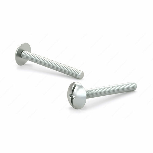 Richelieu LTCMZ832114VP Zinc Plated Large Truss Head Machine Screw, 8-32, Quadrex Slot Drive