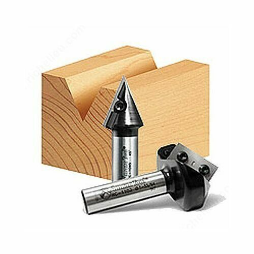 Richelieu ATRC1045 CNC V-Groove Miter Fold Signmaking Router Bit Insert