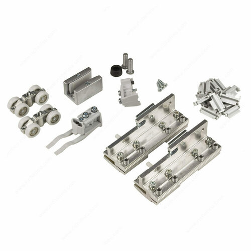 Richelieu 893091071 Sliding Glass Door Hardware Set - 100 kg (220 lb)