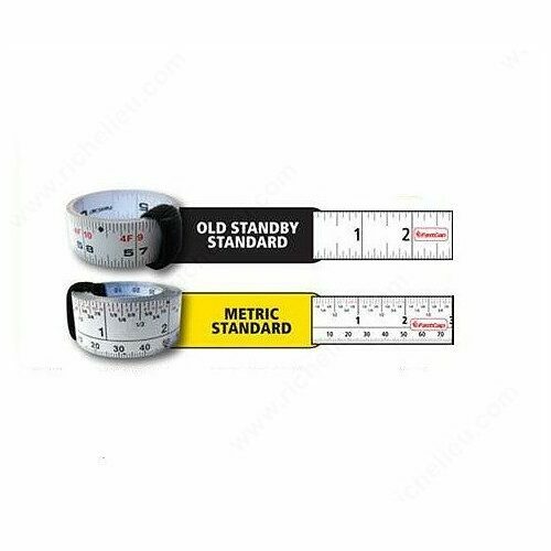 Richelieu 917424 Reversible Peel and Stick Tape Measure