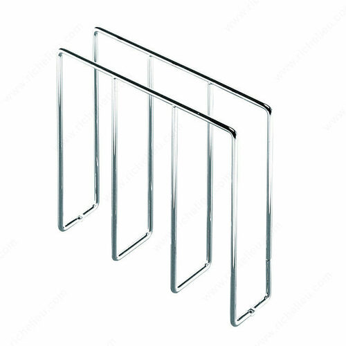 Rev-A-Shelf 596-10CR-52 Chrome U Shaped Tray Divider