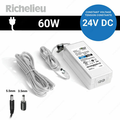 Richelieu 109246030 24V 60W LED Power Supply