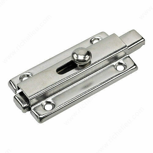 Richelieu 113CR Slide Bolt Lock