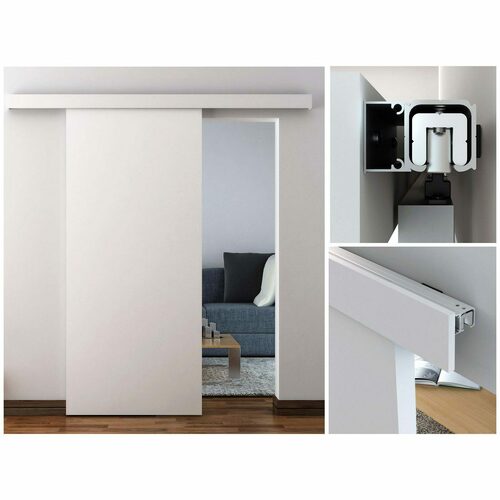 Richelieu 2460502MDFPVC Traditional Decorative Concealed Rail System