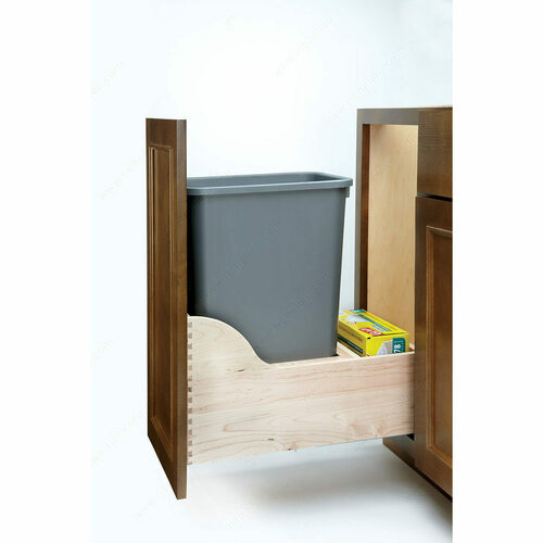 Richelieu 4WCSC1535DM1 Rev-A-Shelf Single Bin Recycling Center