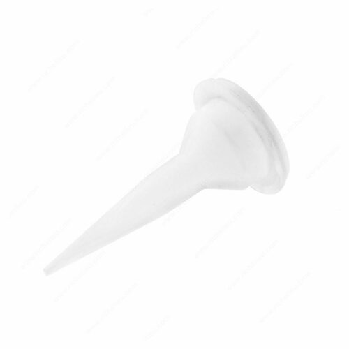 Richelieu 91340503 Sausage Gun Plastic Nozzle - White Fine Tip