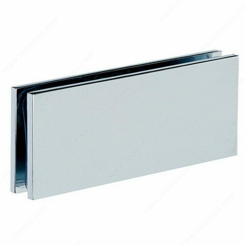 Richelieu SC1SQ1801G900 180 Square Glass-to-Glass One-Piece Clamp