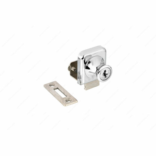 Richelieu BP640751140 Single Door Glass Cabinet Lock