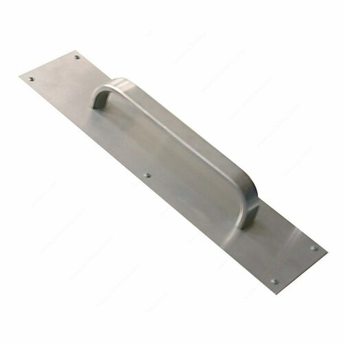 Richelieu 1410010 Aluminum Door Pull with Plate
