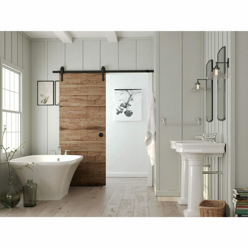 Richelieu 24600890 Arrow Barn Door Hardware Set