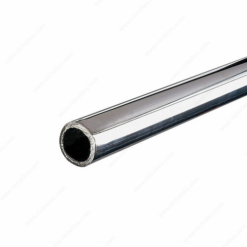 Richelieu 1210008140 Chrome Round Closet Rods - 1
