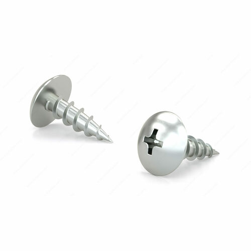 Richelieu TPCZ658PR Truss Head Wood Screw, Phillips Drive, Coarse Thread, Regular Point