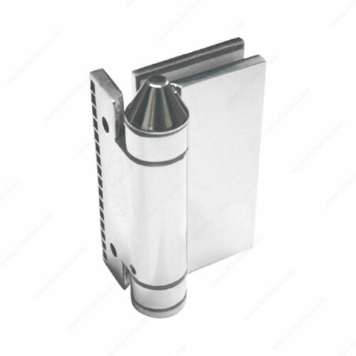 Richelieu PGHSQPG02171 Adjustable 90 Spring-Loaded Wall/Post-to-Glass Pool Hinge
