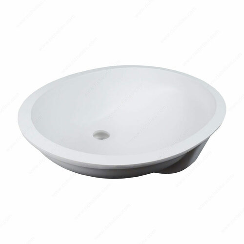 Richelieu GS1613UVOCR Gemstone Oval Washbasin 1613