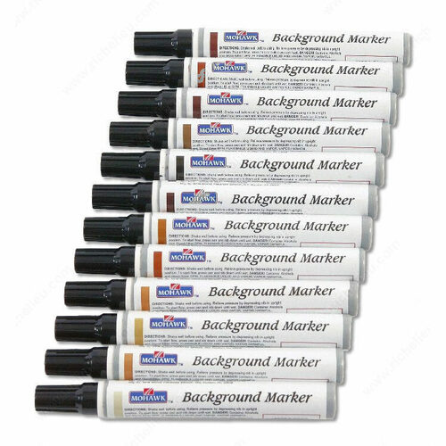 Richelieu M2941210 Gray Touch-Up Marker Set, 12-Pack