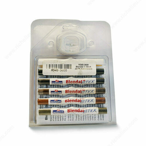 Richelieu M3403600 Blendal Color Replacement Sticks - 36 Assorted Pack