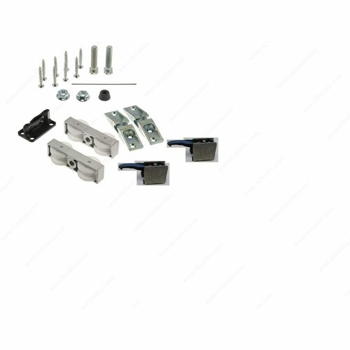 Richelieu 8926040 HAWA JUNIOR 80/Z Hardware Set with Track Stoppers