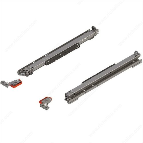 Richelieu 769R5330S MOVENTO 769R Full Extension Concealed Undermount Slide Set for Shelf