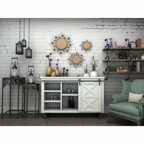 Richelieu WEBKIT1216635 STRASS Mini Barn Door Sliding System