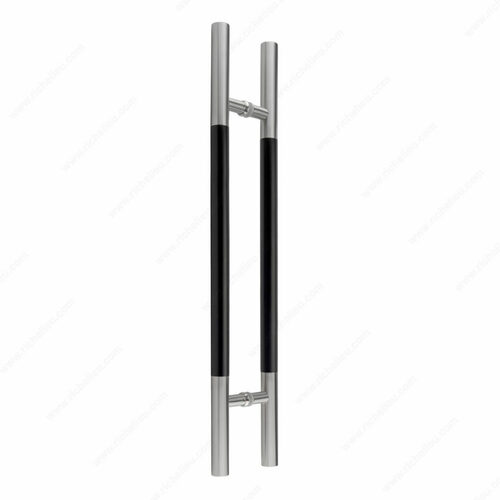 Richelieu 705483638BW170 Back-to-Back Ladder Handle with Wood Insert