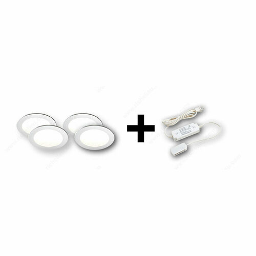 Richelieu WEBKIT1216782 Smally 12V LED Light Set - 4 Lights