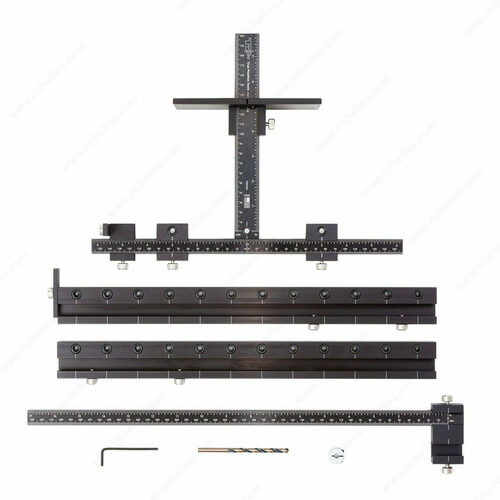 Richelieu 9125DELUXEJIG Jig Max Line Boring Extensions with Case