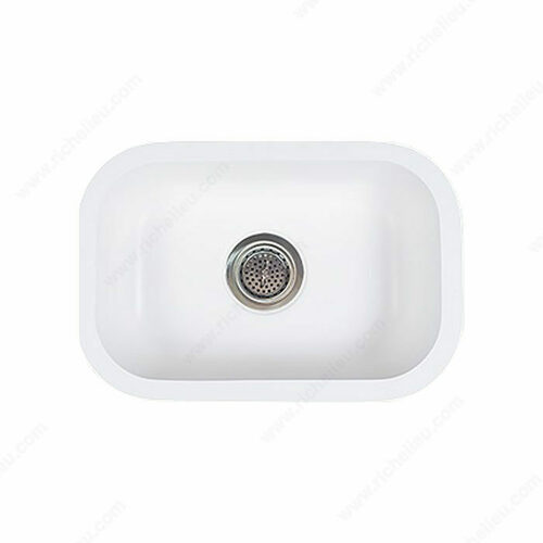 Richelieu GS1016SIV Gemstone Rectangular Sink 1016