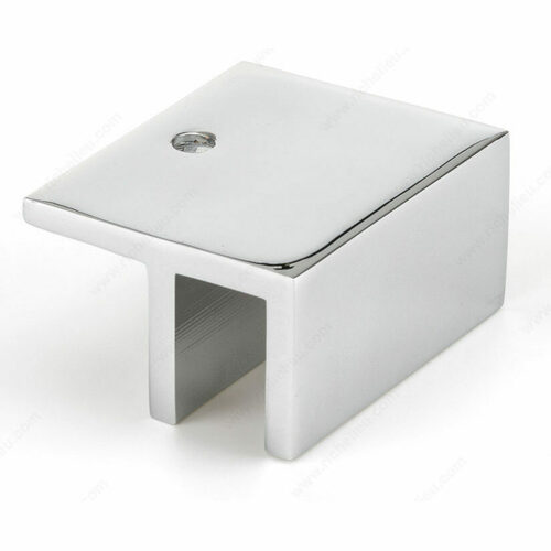 Richelieu 87GCM003B140 Ceiling/Wall Mount Glass Clamp - Sleeve Over