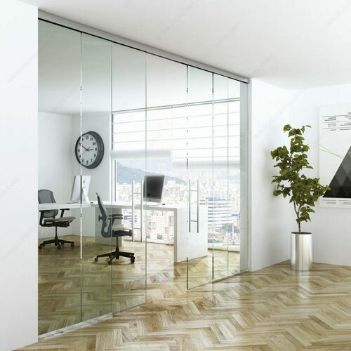 Richelieu WEBKIT1220356 Terno Solo Vetro 80 Sliding Glass Door System