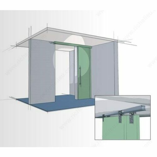 Richelieu WEBKIT1224378 Grant TopLine 72-000 Sliding Door System Instructions