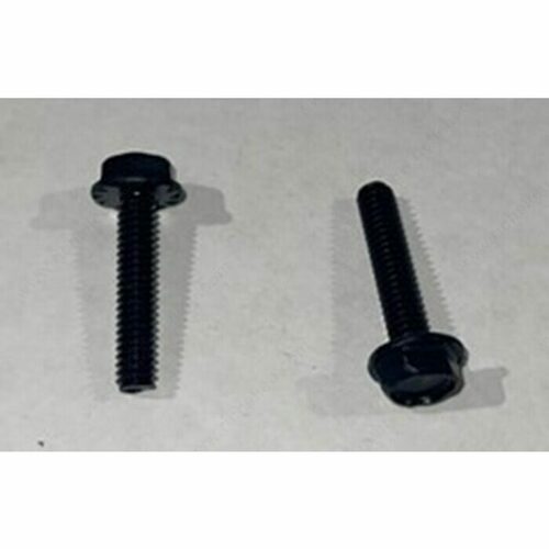 Richelieu CCF0155697 Black Flanged Hex Head Bolt 1/4-20 x 1-1/4
