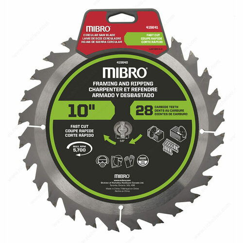 Richelieu 415561 Carbide Tooth Circular Saw Blade