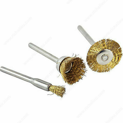 Richelieu 971521 Miniature Brush Set - 3 Pieces