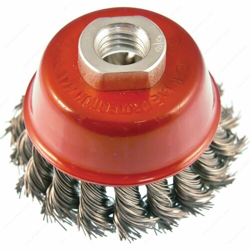 Richelieu 693961 Industrial Knotted Cup Brush with Adapter