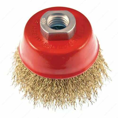 Richelieu 694261 Industrial Crimped Cup Brush with Adapter