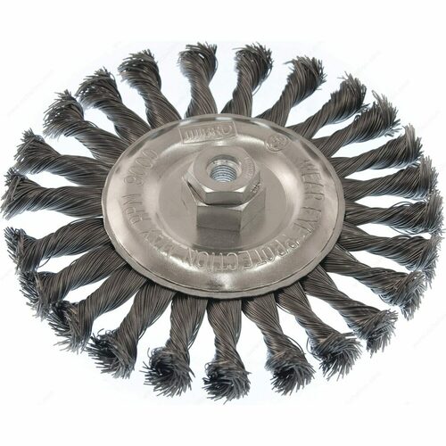 Richelieu 694341 Industrial Knotted Wire Wheel Brush with Adapter