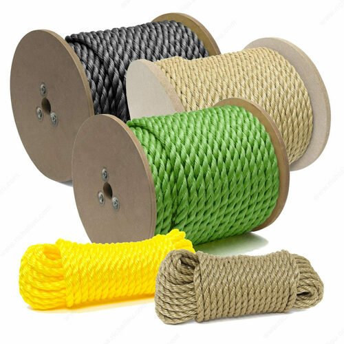Richelieu 309861 Twisted Polypropylene Rope