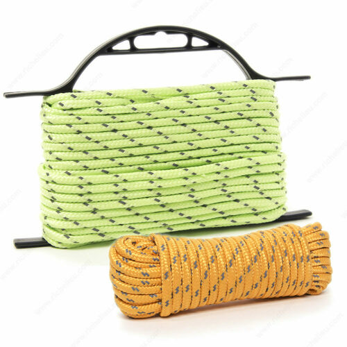 Richelieu 406331 Reflective Diamond Braid Poly Rope