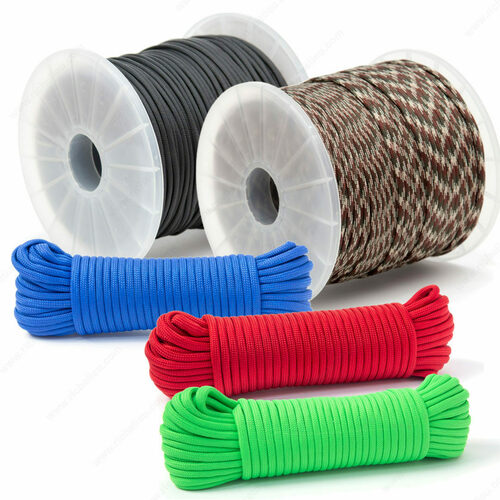 Richelieu 644781TV 550 Paracord Diamond Braid Nylon Rope