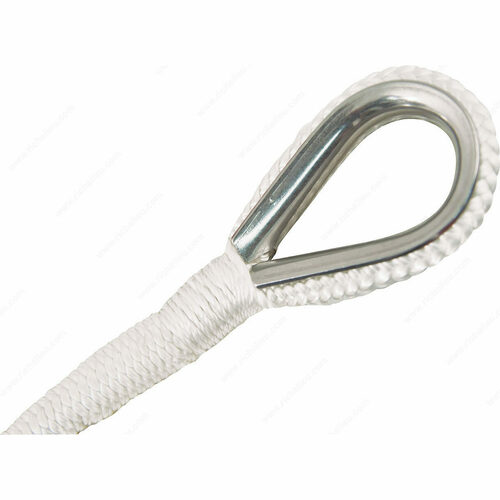 Richelieu 458621 Nylon Double Diamond Braid Marine Anchor Line