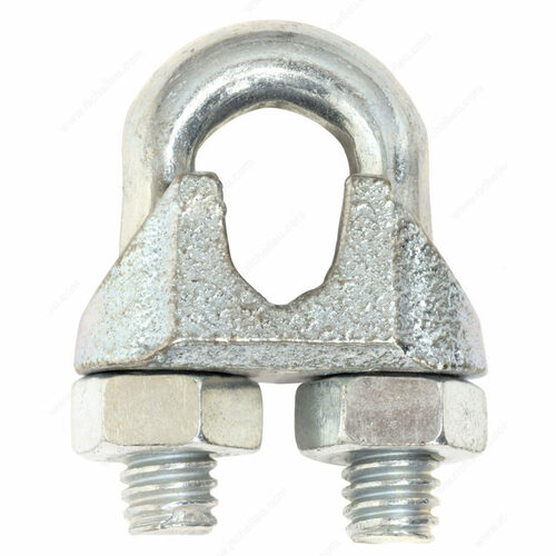 Richelieu 117030 Zinc Wire Rope Clip