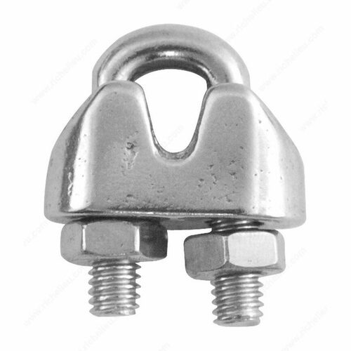 Richelieu 159460 Stainless Steel Wire Rope Clip