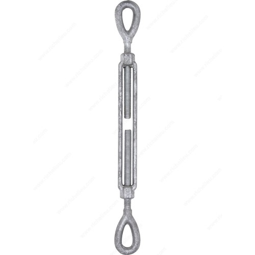 Richelieu 115990 Galvanized Eye-Eye Turnbuckle
